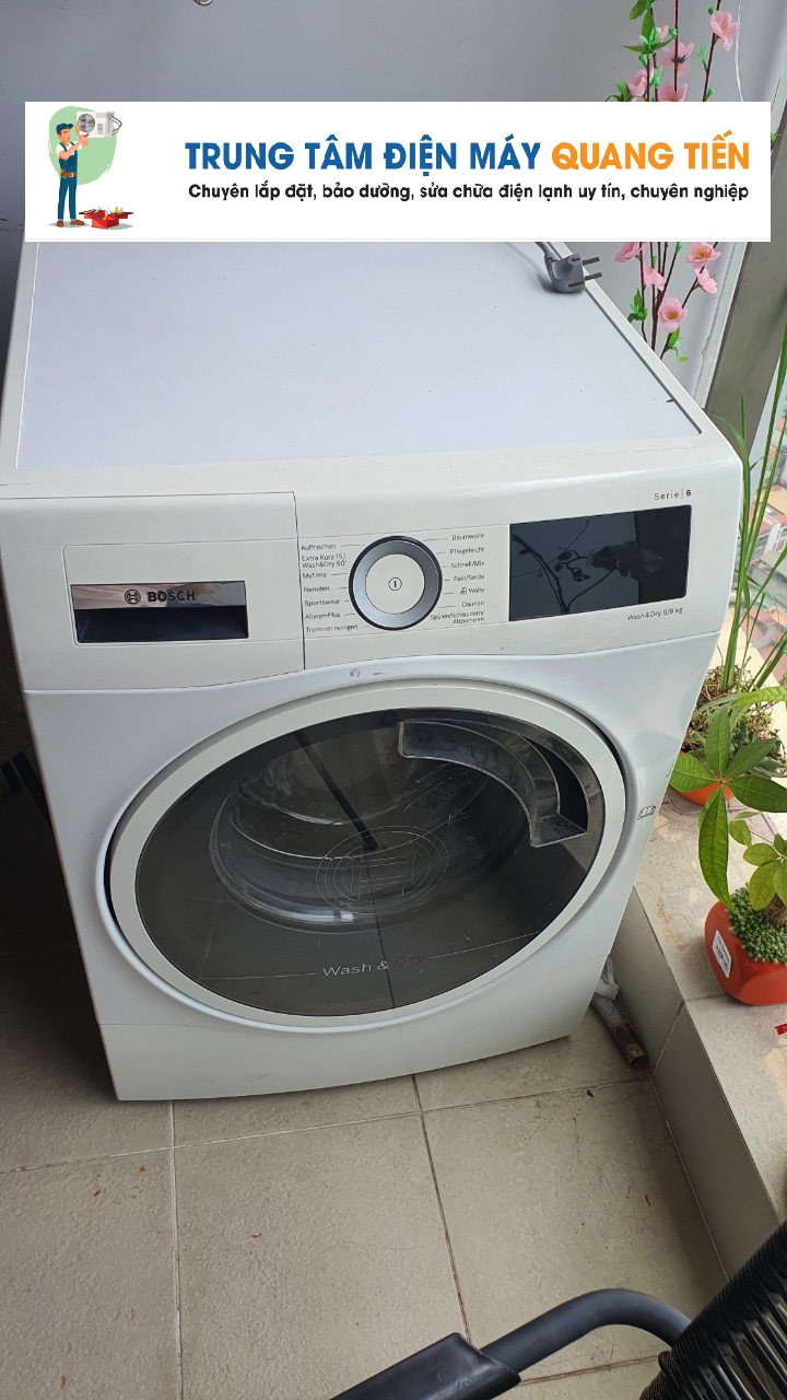 Sửa máy giặt tại Bồ Đề của Quang Tiến