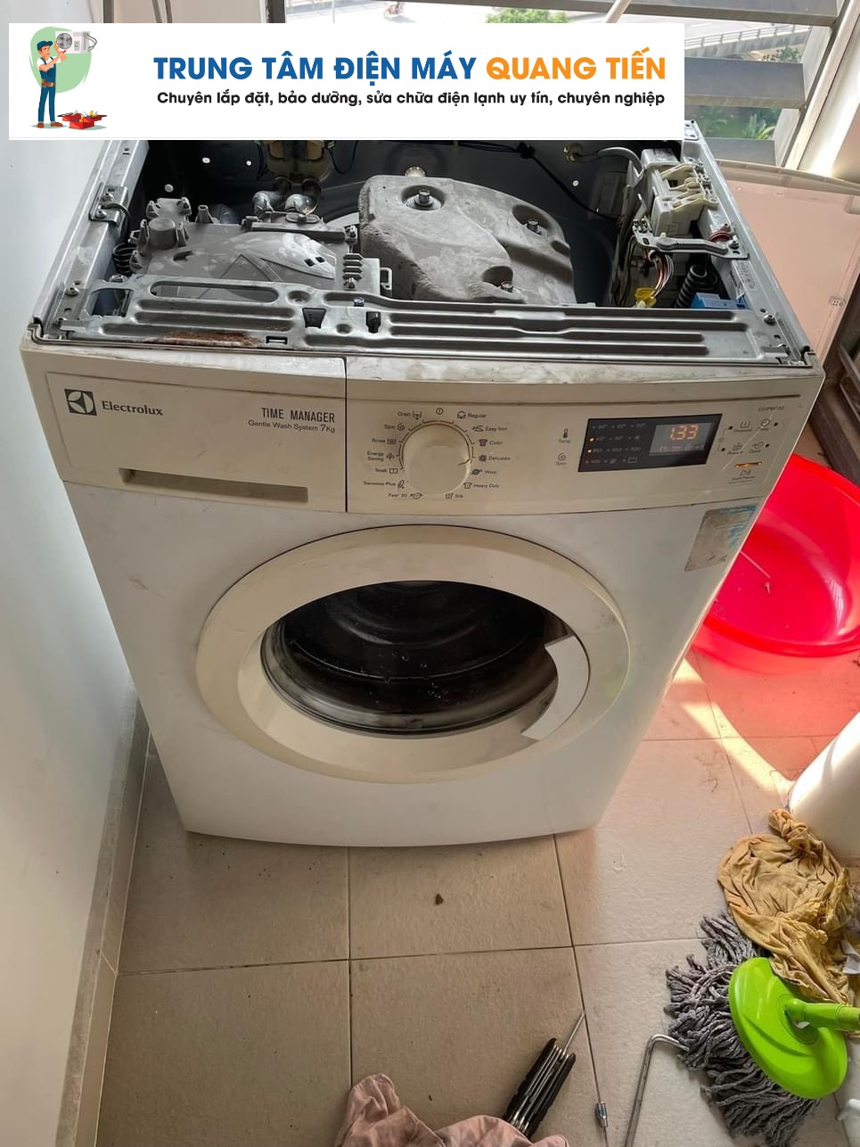 Sửa máy giặt tại nhà ở Bồ Đề